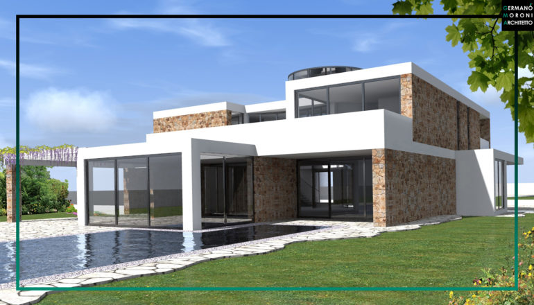 Villa con piscina a Roma