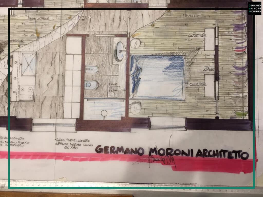 Ristrutturazione appartamento zona Forte Braschi a Roma | Germanomoroniarchitetto